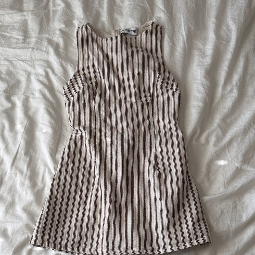 Princess Polly Striped Yumiko Romper
